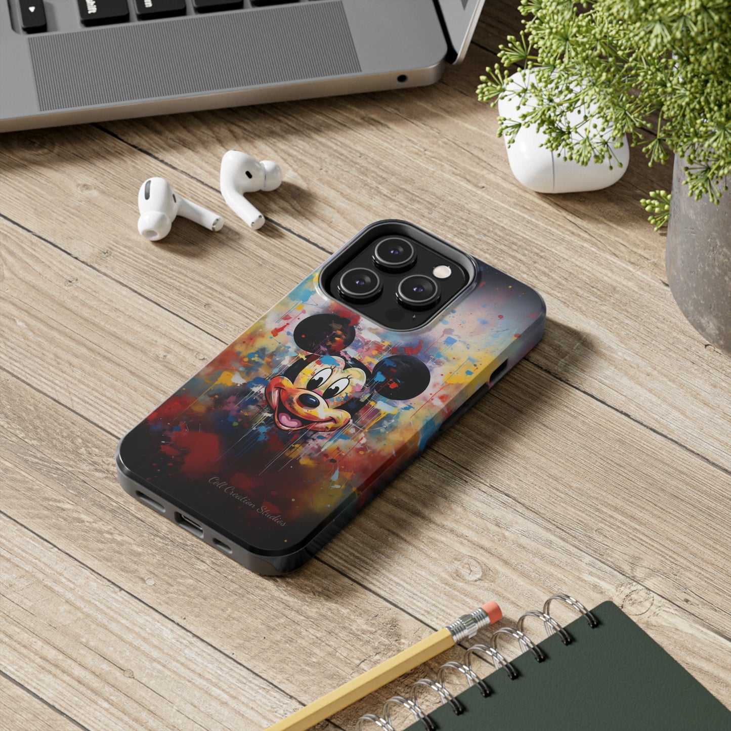 "Cheerful Mickey Mouse" -Tough iPhone Cases