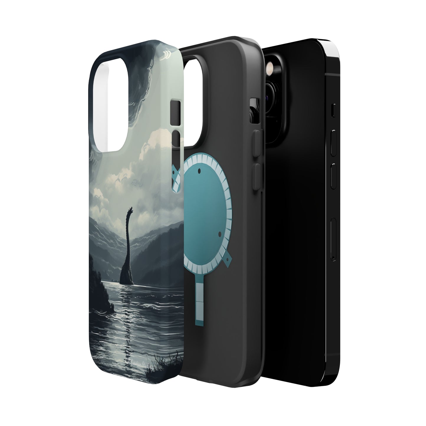 Introducing the "Mystical Loch Ness" Cell Phone Case – Capture the Legend -MagSafe Tough Cases