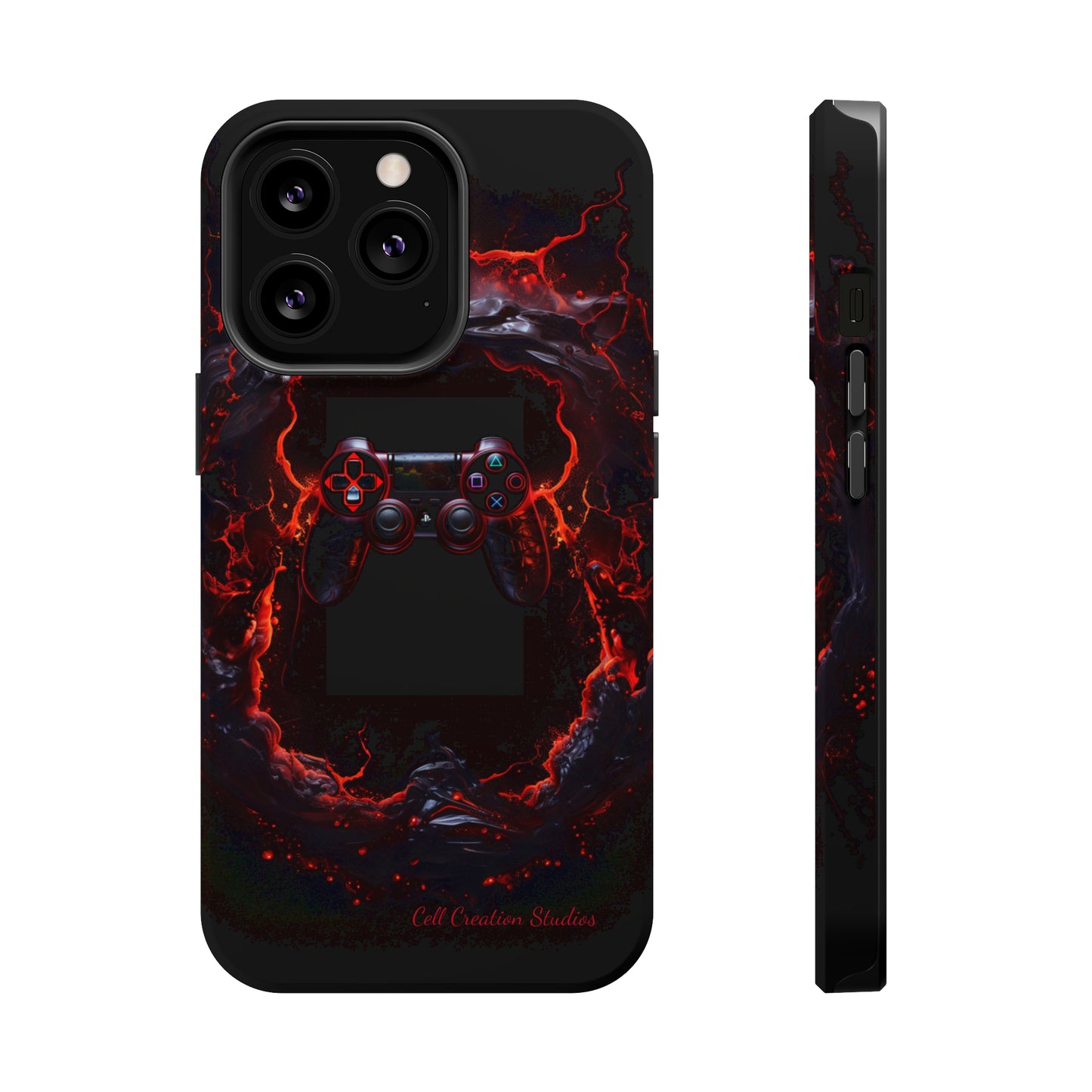 "InfernoGamer Plasma Burst" -MagSafe Tough iPhone Cases