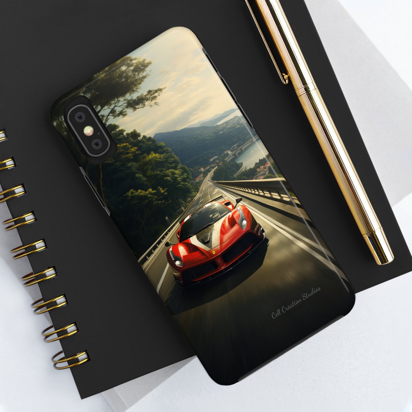 "Tropical Thrill Ferrari Edition" -Tough iPhone Cases