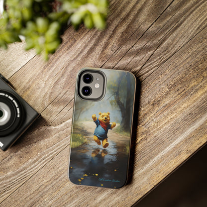 Introducing the "Winnie-The-Pooh Puddle Splash" Cell Phone Case – A Splash of Nostalgic Fun -Tough Phone Cases