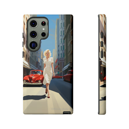 "City Stroll Glamour" Marilyn Monroe Phone Case -Tough Cases