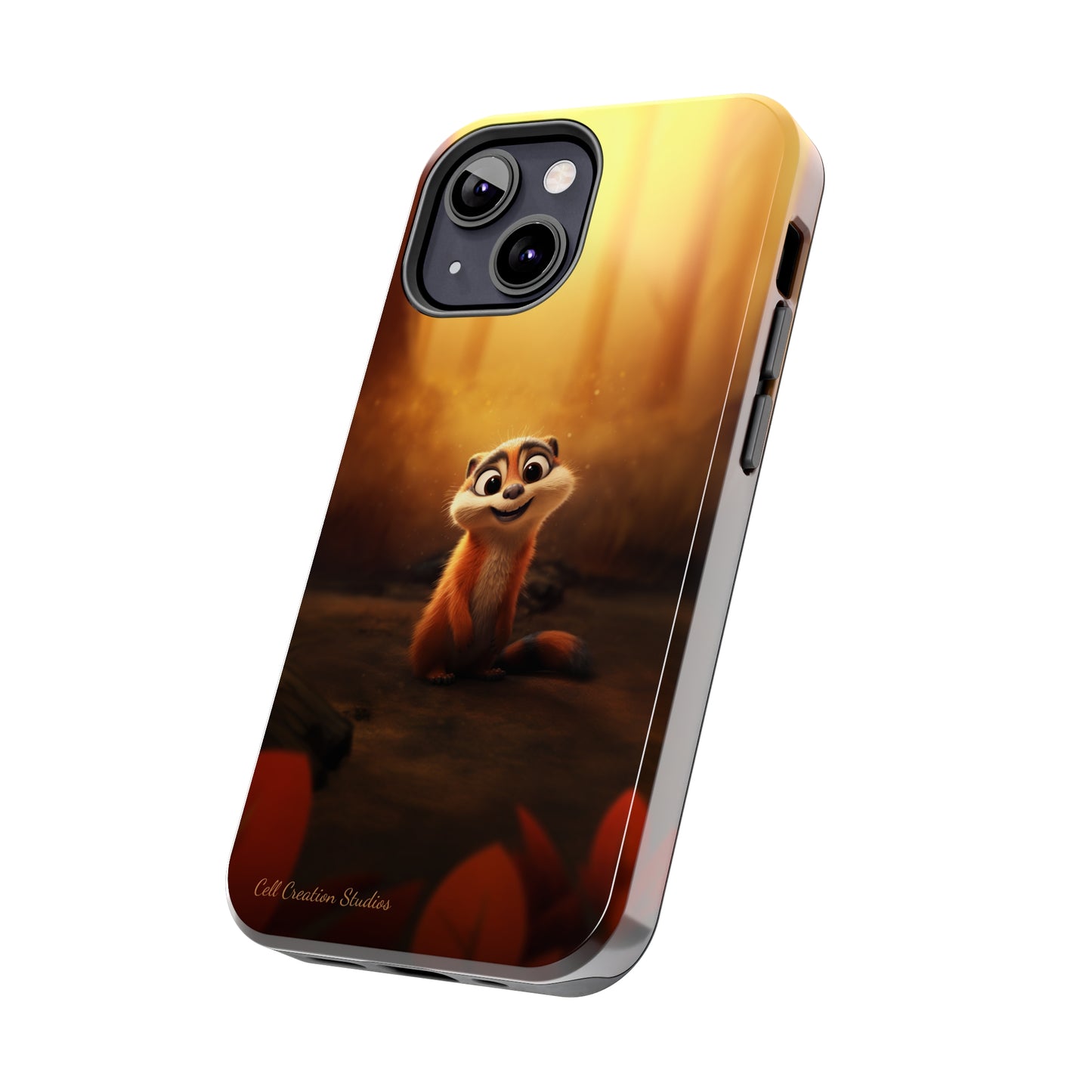 Introducing the "Woodland Chipmunk" Cell Phone Case – Embrace Natural Playfulness with Every Glance-Tough Phone Cases