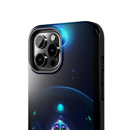 The "Cosmic Cruising Bored Alien" Phone Case-Tough Phone Cases