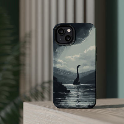 Introducing the "Mystical Loch Ness" Cell Phone Case – Capture the Legend -MagSafe Tough Cases