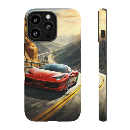 "Mountain Majesty Ferrari Edition" -Tough iPhone Cases