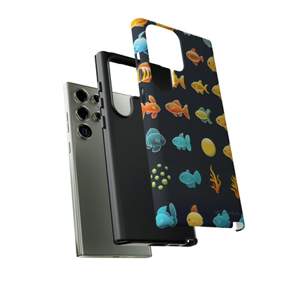 "AquaArt Fish" -Tough Phone Cases