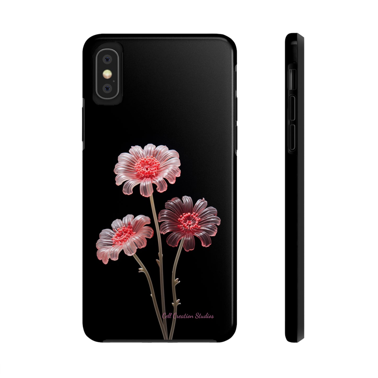 The "Desert Rose Glass Blossom" Phone Case -Tough Phone Cases