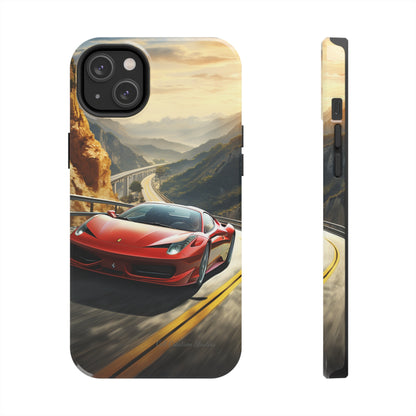 "Mountain Majesty Ferrari Edition" -Tough iPhone Cases