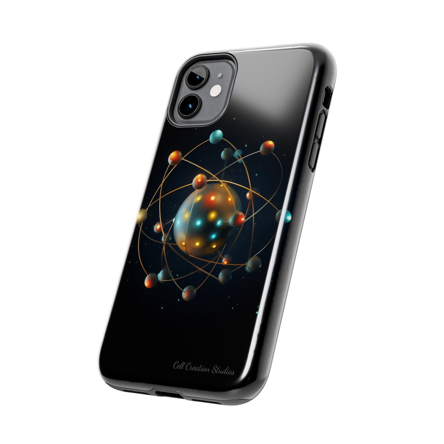 The "Atomic Elegance" Phone Case -Tough Phone Cases