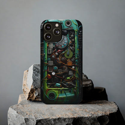 Introducing the "Mechanical Wonders" Cell Phone Case – Peek Inside with Intricate Cell Phone Inner Workings -Slim Phone Cases