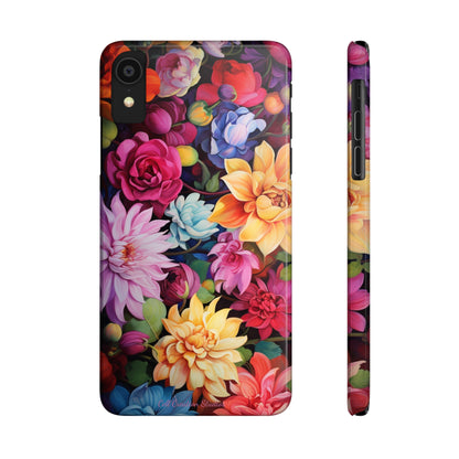 Introducing the "Blossom Beauty" Cell Phone Case – Elevate Your Style with Floral Charm -Slim Phone Cases