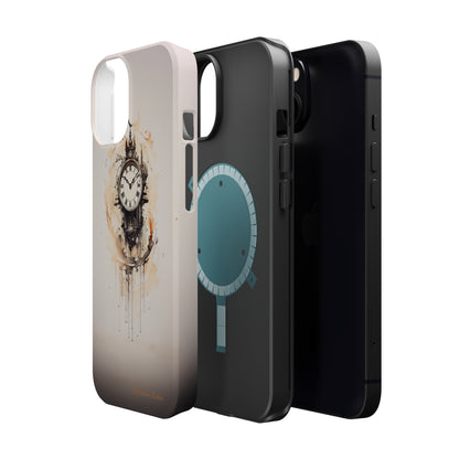 Introducing the "Elegant Clockwork" Cell Phone Case – Embrace Timekeeping with Style and Grace -MagSafe Tough Cases