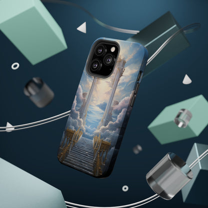 Introducing the "Celestial Gateway" Cell Phone Case – Elevate Your Device with Heavenly Splendor -MagSafe Tough Cases