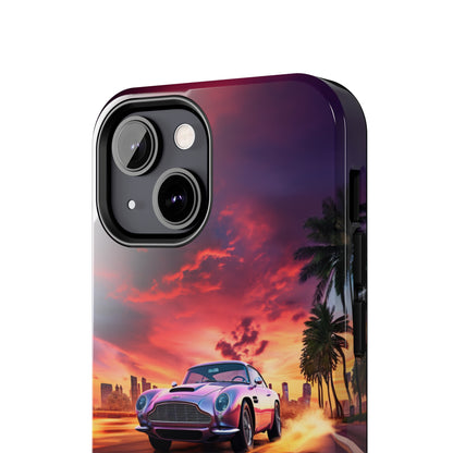 "Silver Aston Martin Racing" -Tough iPhone Cases