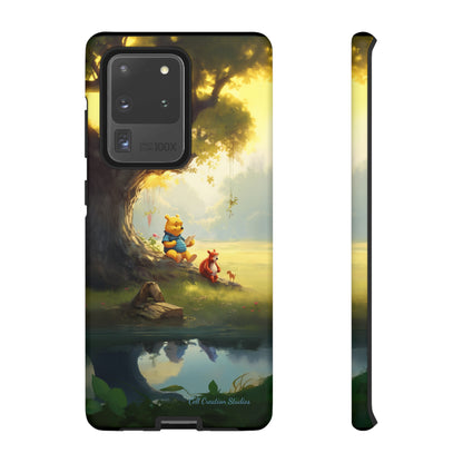 Introducing the "Winnie-The-Pooh Storytime" Cell Phone Case – A Nostalgic Journey with Friends -Tough Cases