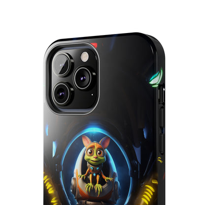 The "Galactic Explorer Alien Spaceship" Phone Case -Tough Phone Cases