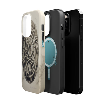 "Discover the Mystery: Maze-Inspired Cell Phone Case" -MagSafe Tough Cases