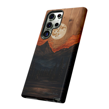 "Elevate Your Style with the Mountain Moonlight Phone Case" -Tough Cases