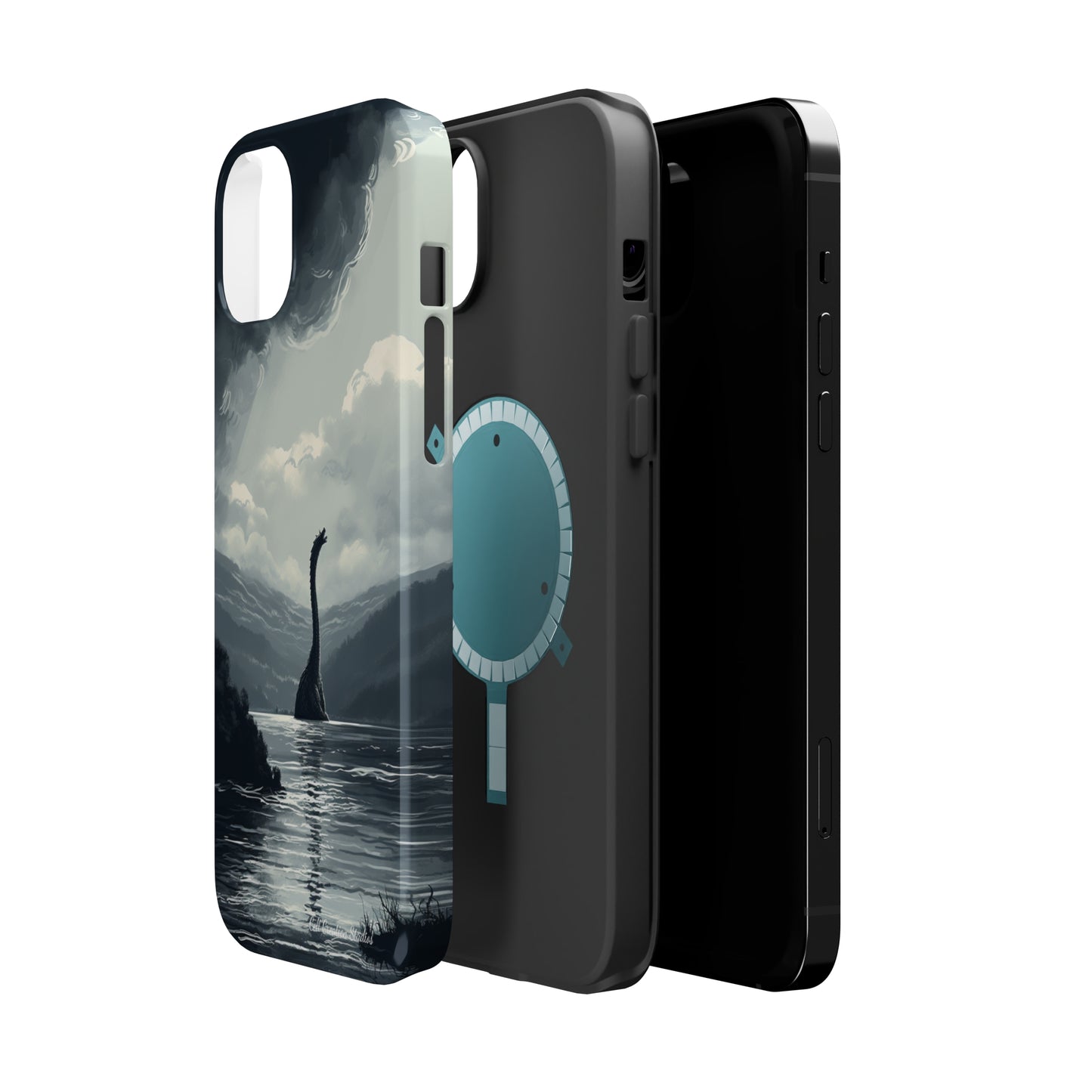 Introducing the "Mystical Loch Ness" Cell Phone Case – Capture the Legend -MagSafe Tough Cases