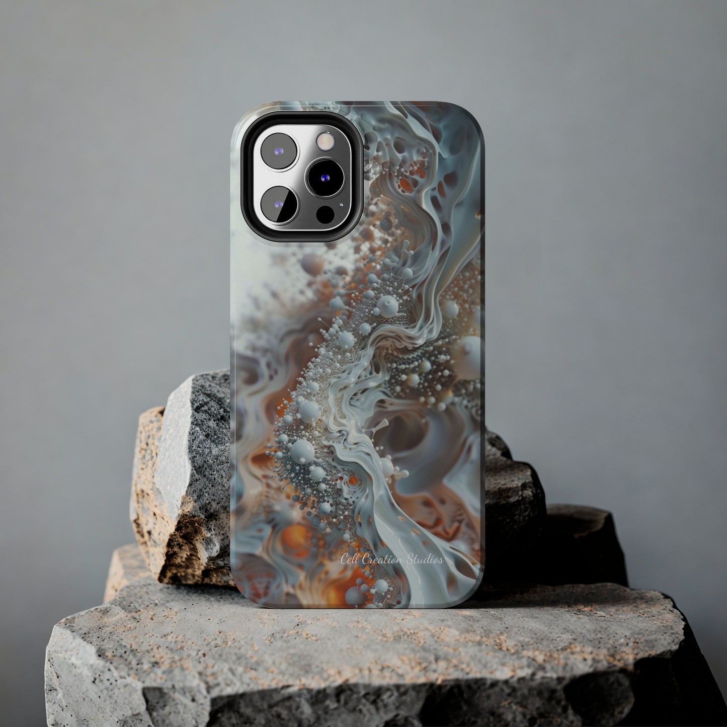 "3D Liquid Splash" -Tough iPhone Cases