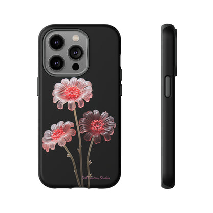 The "Desert Rose Glass Blossom" Phone Case -Tough Cases