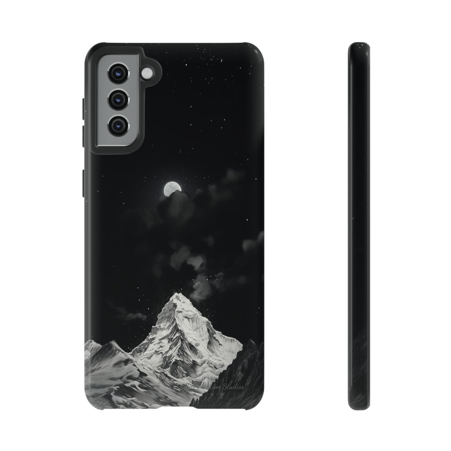 "Moonlit Everest" Phone Case -Tough Cases