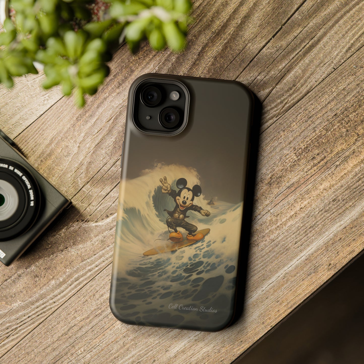 "Surf's Up Mickey" -MagSafe Tough iPhone Cases