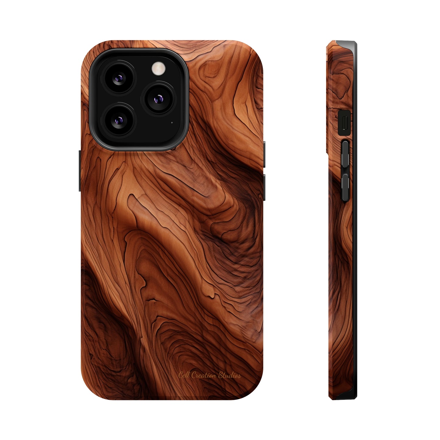 The "Eternal Woodgrain" Phone Case -MagSafe Tough Cases