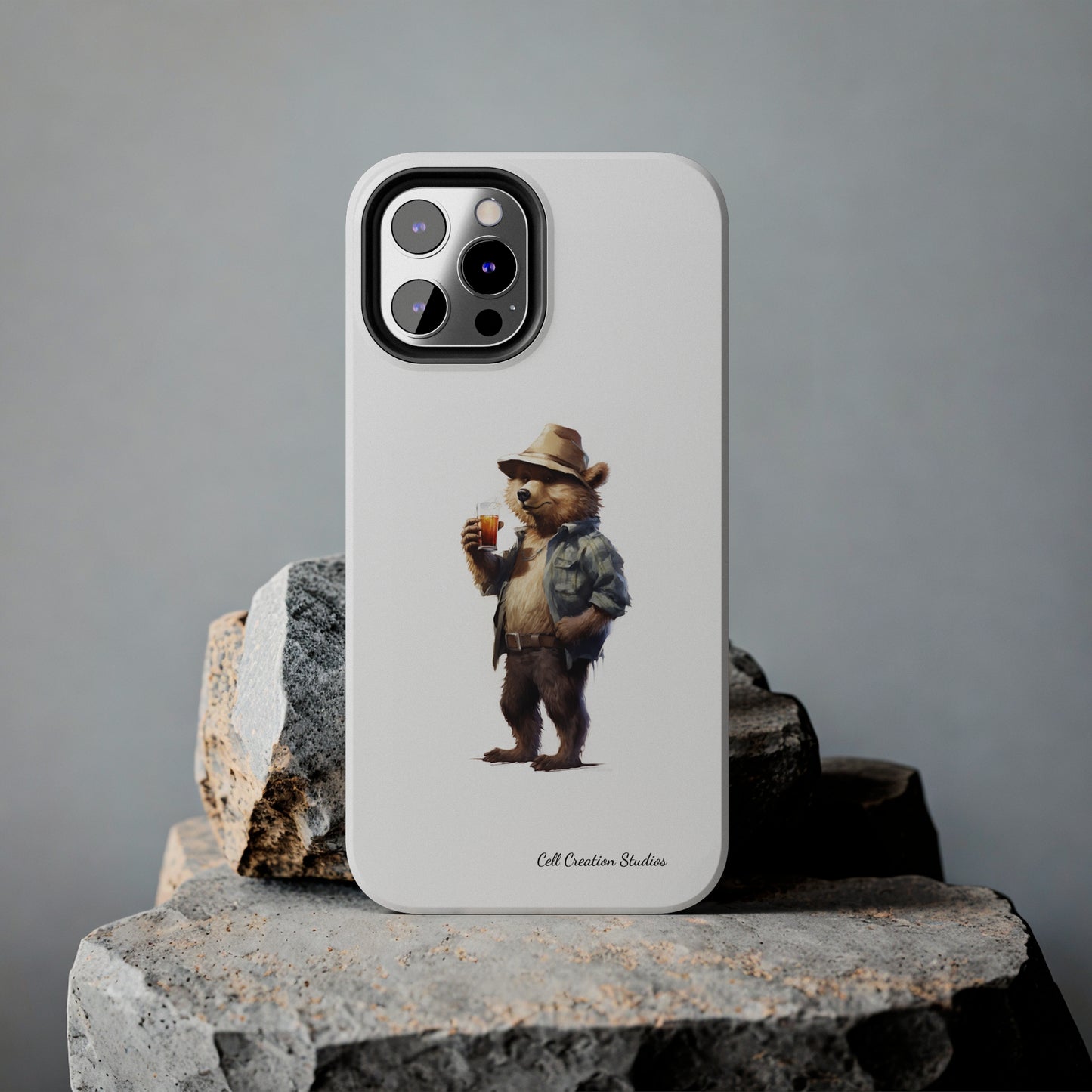 Introducing the "Bear Cheers" Cell Phone Case – The Fun Companion -Tough Phone Cases