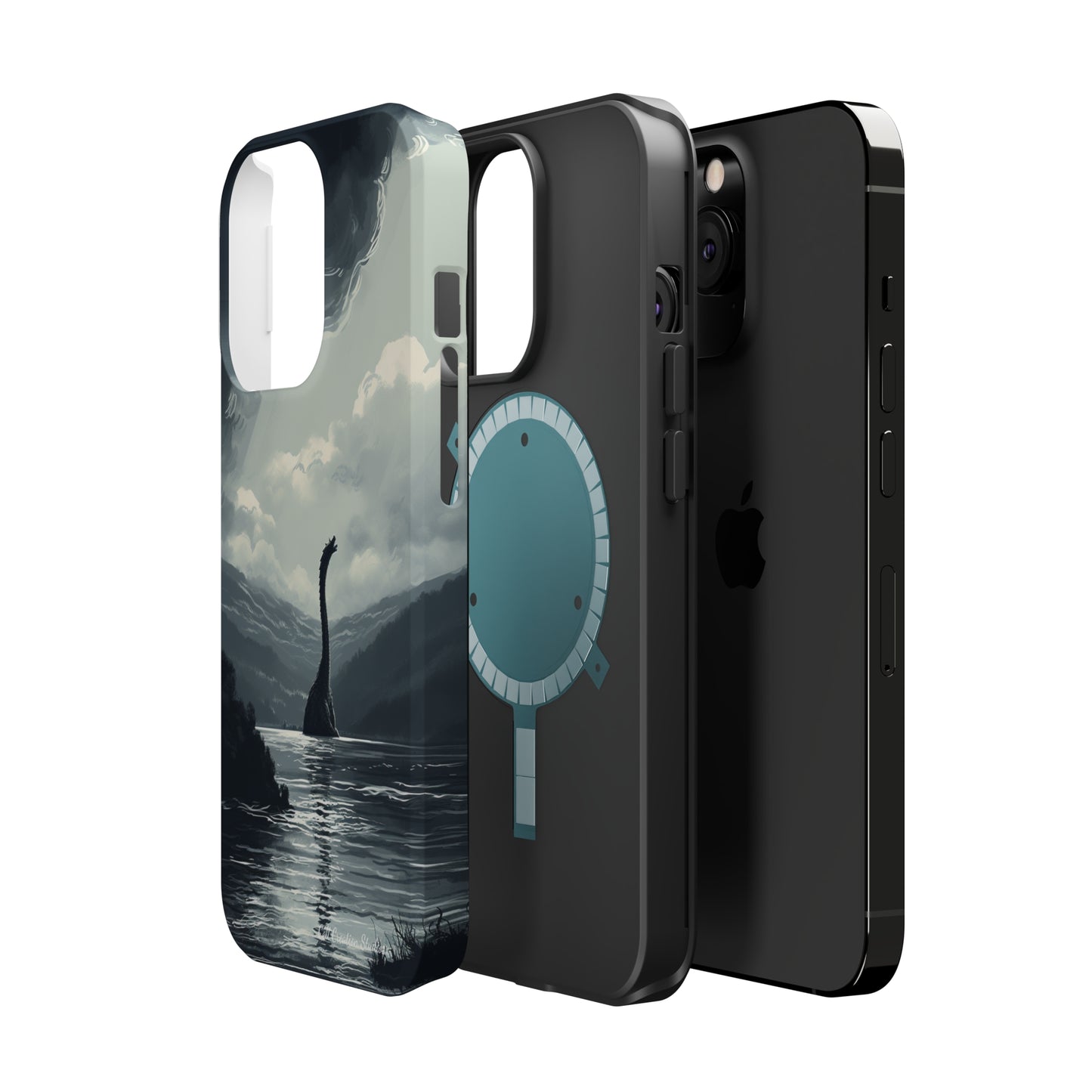 Introducing the "Mystical Loch Ness" Cell Phone Case – Capture the Legend -MagSafe Tough Cases