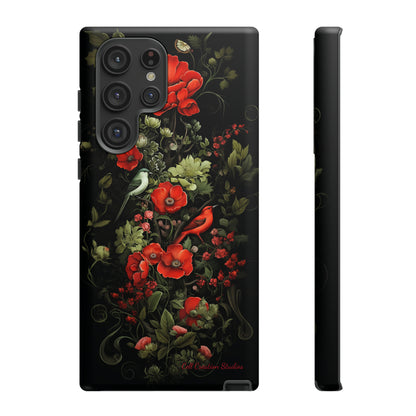 "Floral Serenade Elegance" -Tough Samsung Phone Cases