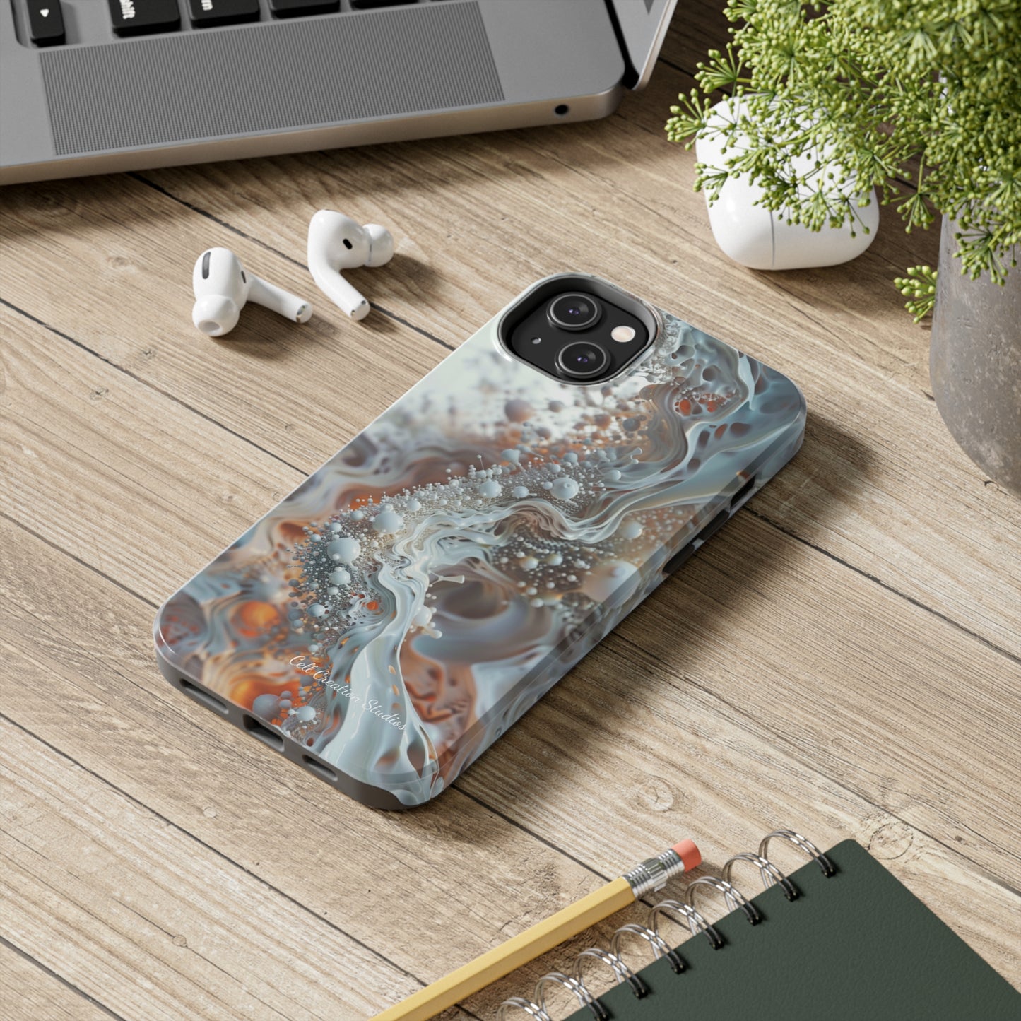 "3D Liquid Splash" -Tough iPhone Cases