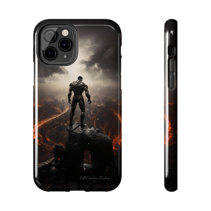 Introducing the "Cyber Guardian" Cell Phone Case – Embrace Futuristic Heroism -Tough Phone Cases