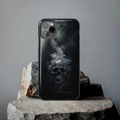 "Ethereal Skull Noir" -Tough iPhone Cases