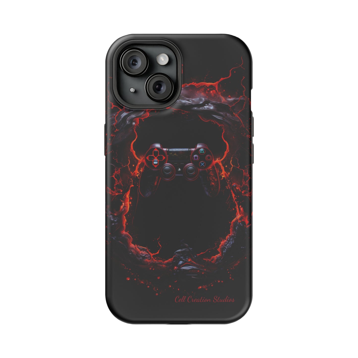 "InfernoGamer Plasma Burst" -MagSafe Tough iPhone Cases