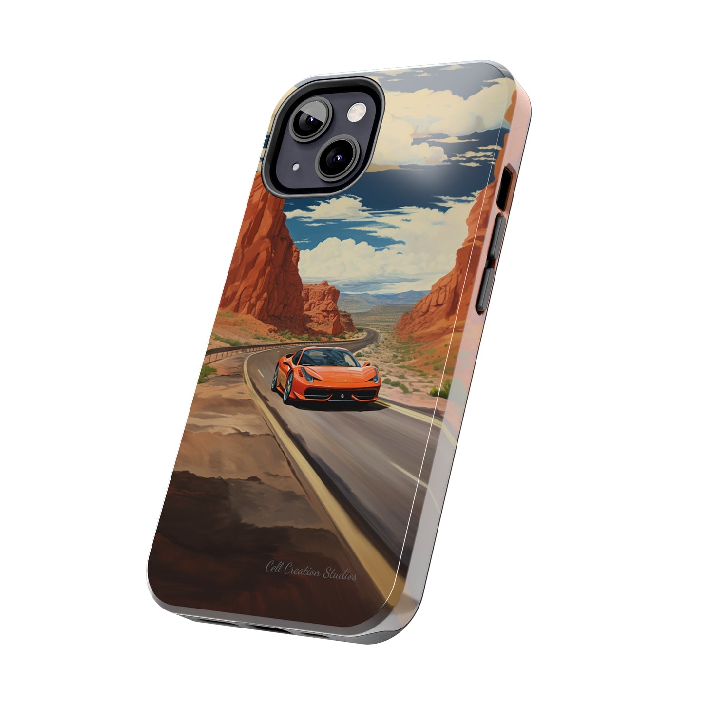 "Desert Racer Ferrari Edition" -Tough iPhone Cases