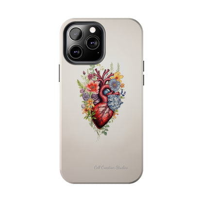 "Blooming Hearts" -Tough iPhone Cases