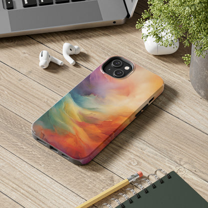 Introducing the "Colorful Spectrum" Cell Phone Case – Dive into a World of Vibrant Hues -Tough Phone Cases