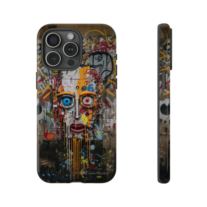 "Urban Graffiti Face" -Tough Phone Cases