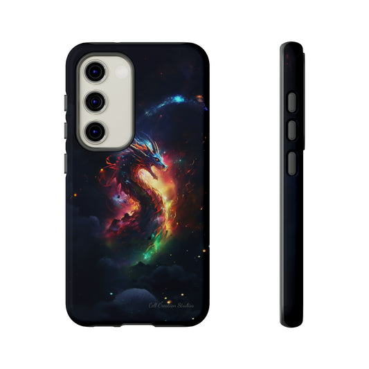 "Cosmic Dragon Unleashed" -Tough Samsung Phone Cases