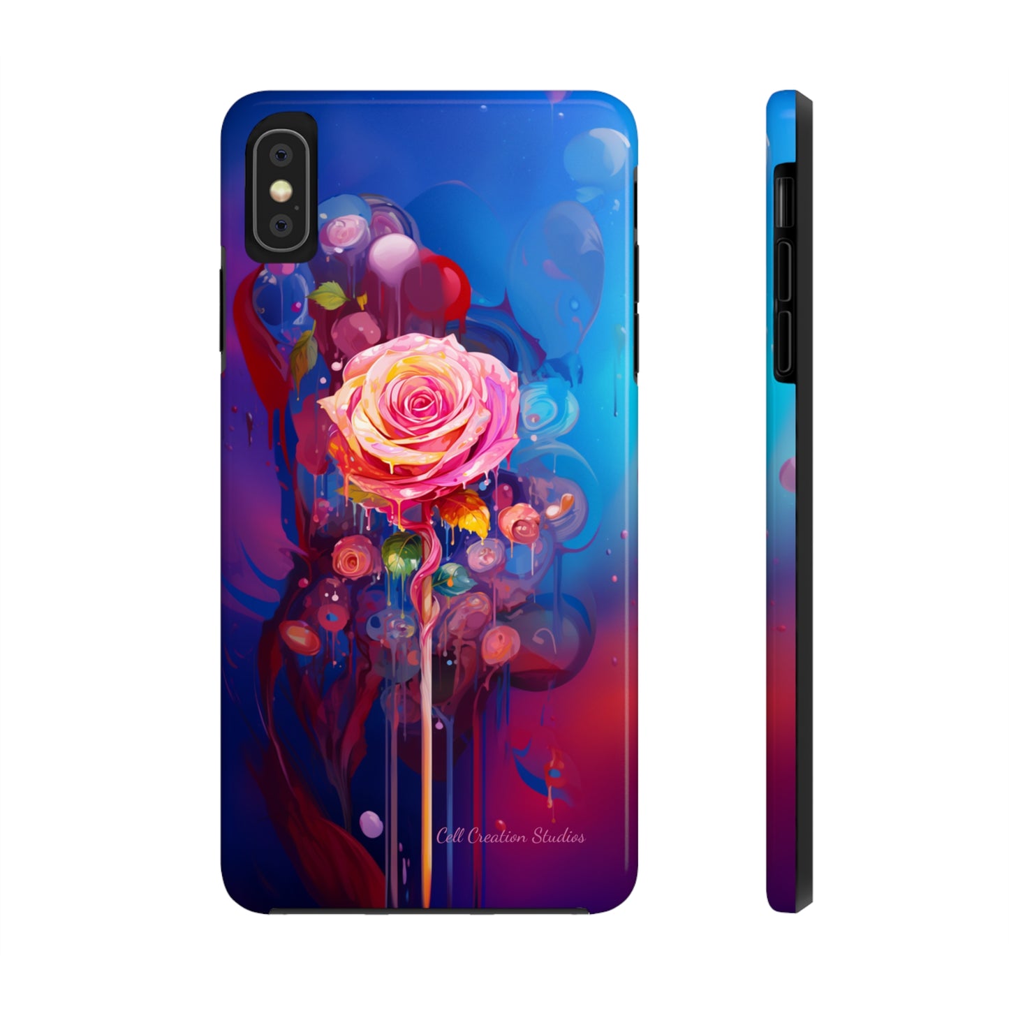 "Dreamy Rose Bloom Fantasy" -Tough iPhone Cases