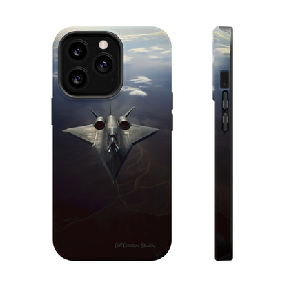 "Stealth Bomber Nightfall" Phone Case -MagSafe Tough Cases