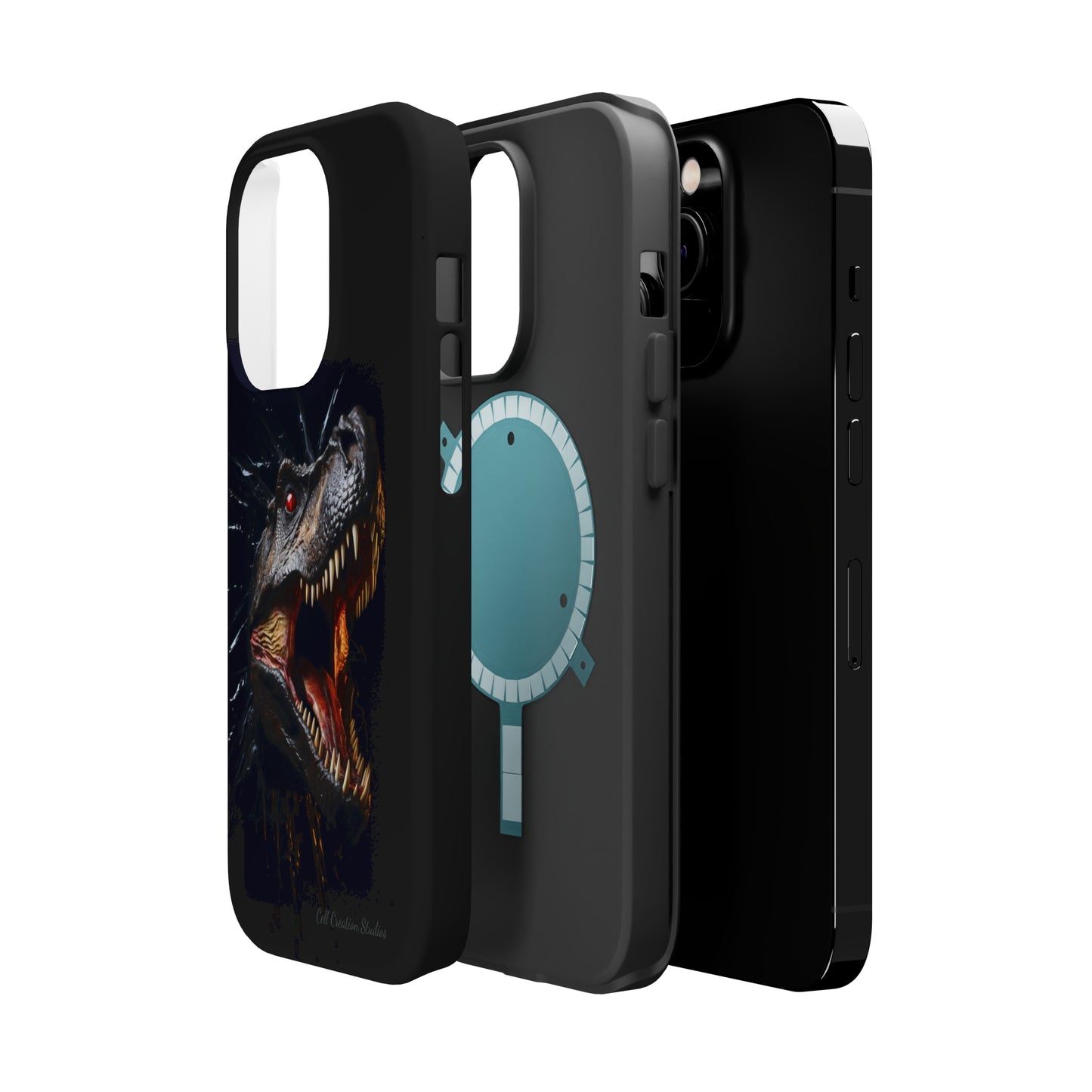 "Jurassic Impact" T-Rex Phone Case -MagSafe Tough Cases