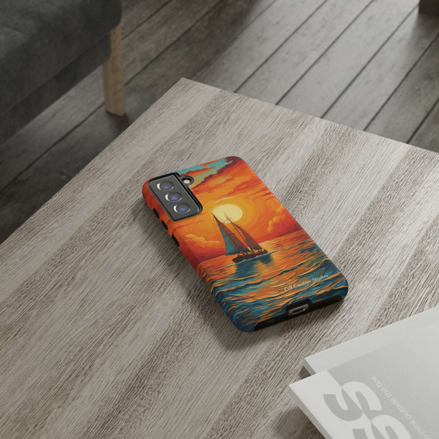 "Sailboat Sunset" - Tough Samsung Cases