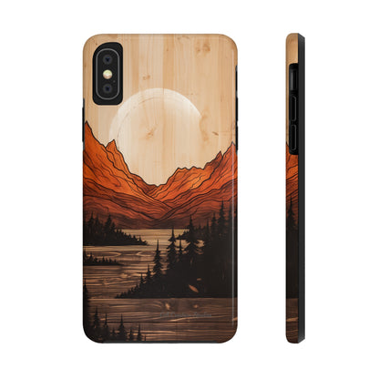 "Mountain Moonlight" Phone Case -Tough Phone Cases