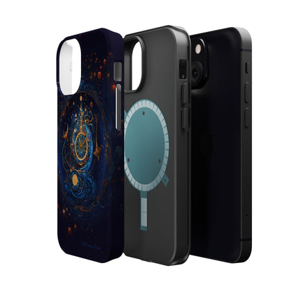 "Cosmic Clock Elegance" -MagSafe Tough iPhone Cases