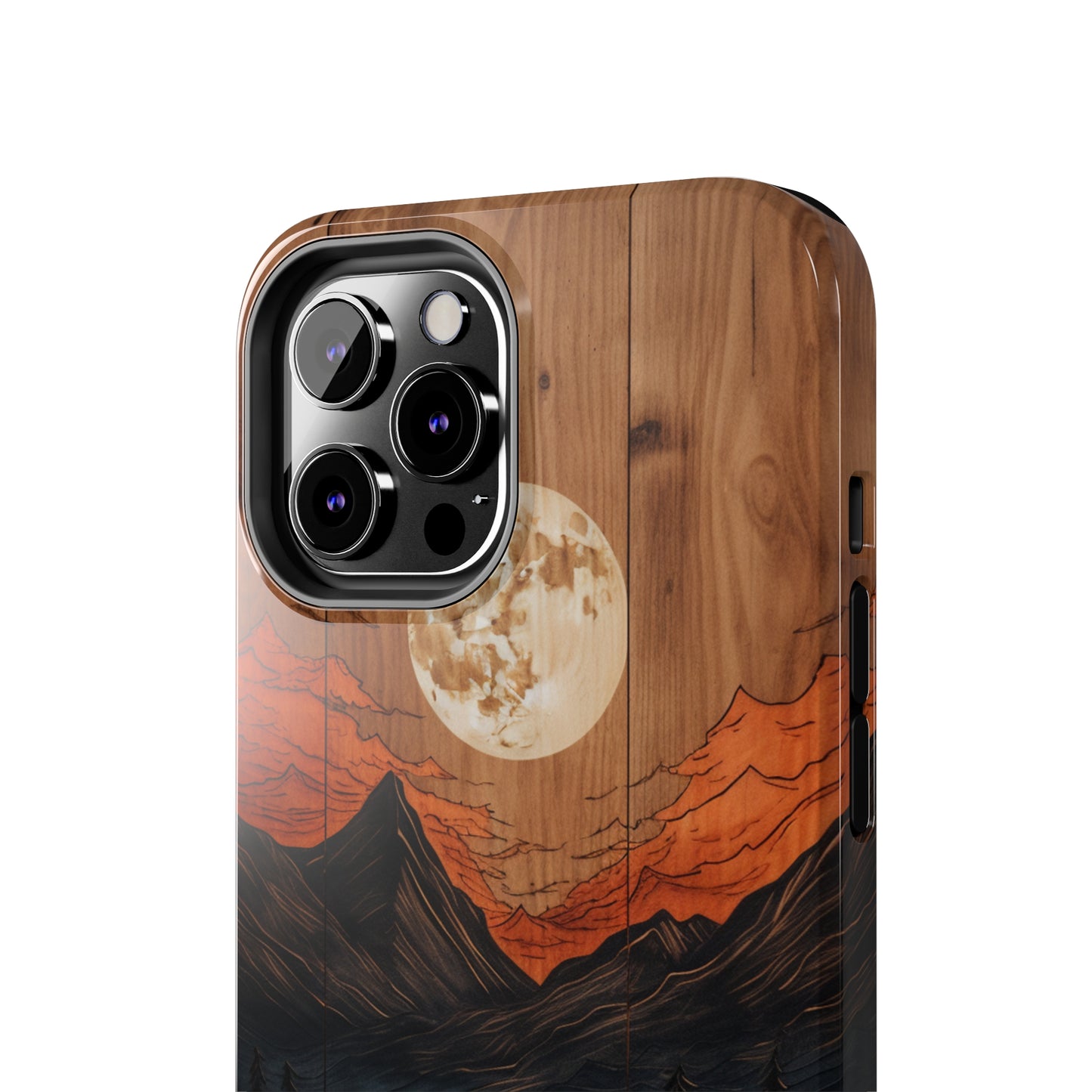 "Elevate Your Style with the Mountain Moonlight Phone Case" -Tough Phone Cases