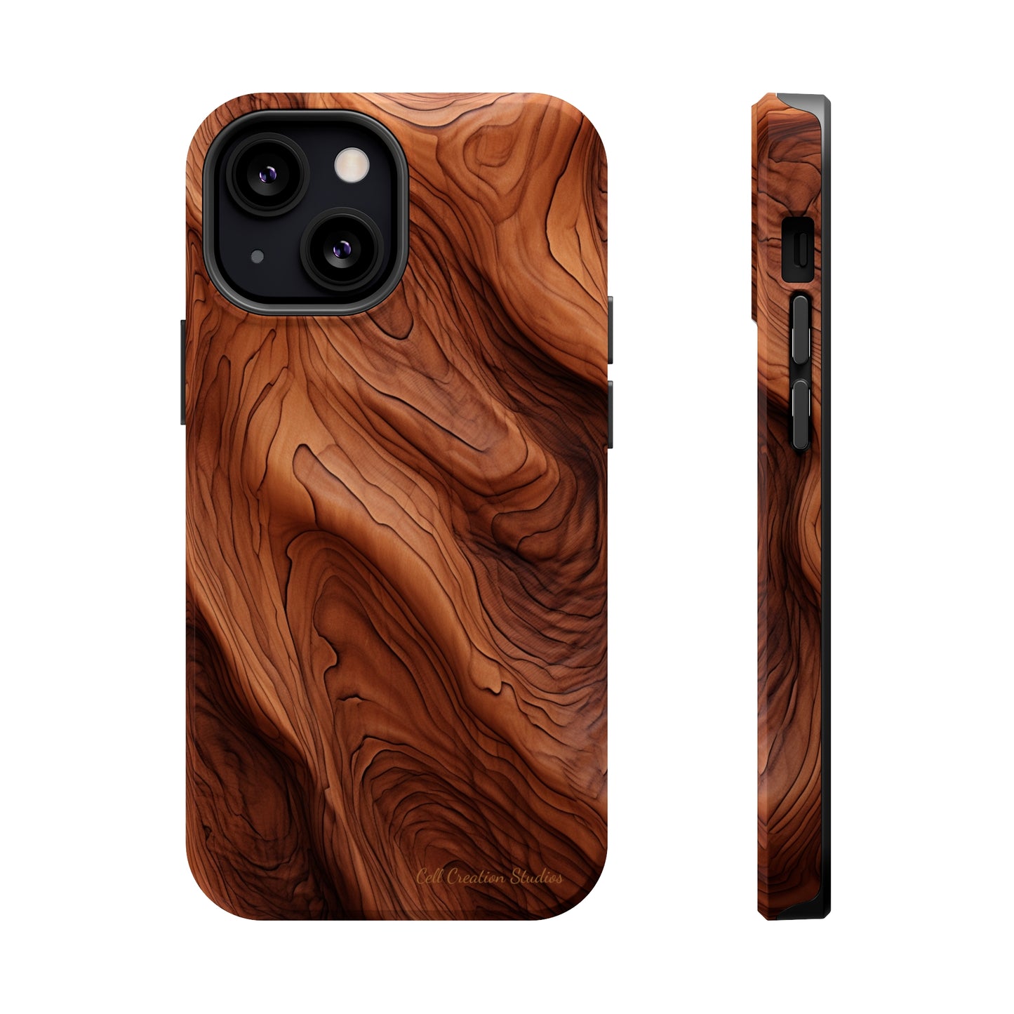 The "Eternal Woodgrain" Phone Case -MagSafe Tough Cases