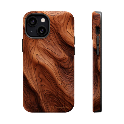 The "Eternal Woodgrain" Phone Case -MagSafe Tough Cases